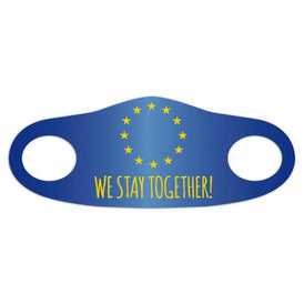 Maschera di stoffa per adulti "EU Stay together"
