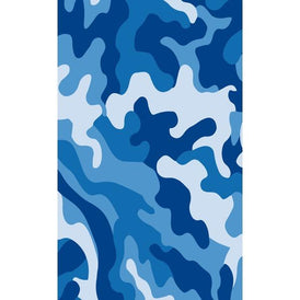 Scaldacollo per adulti "camouflage blu"